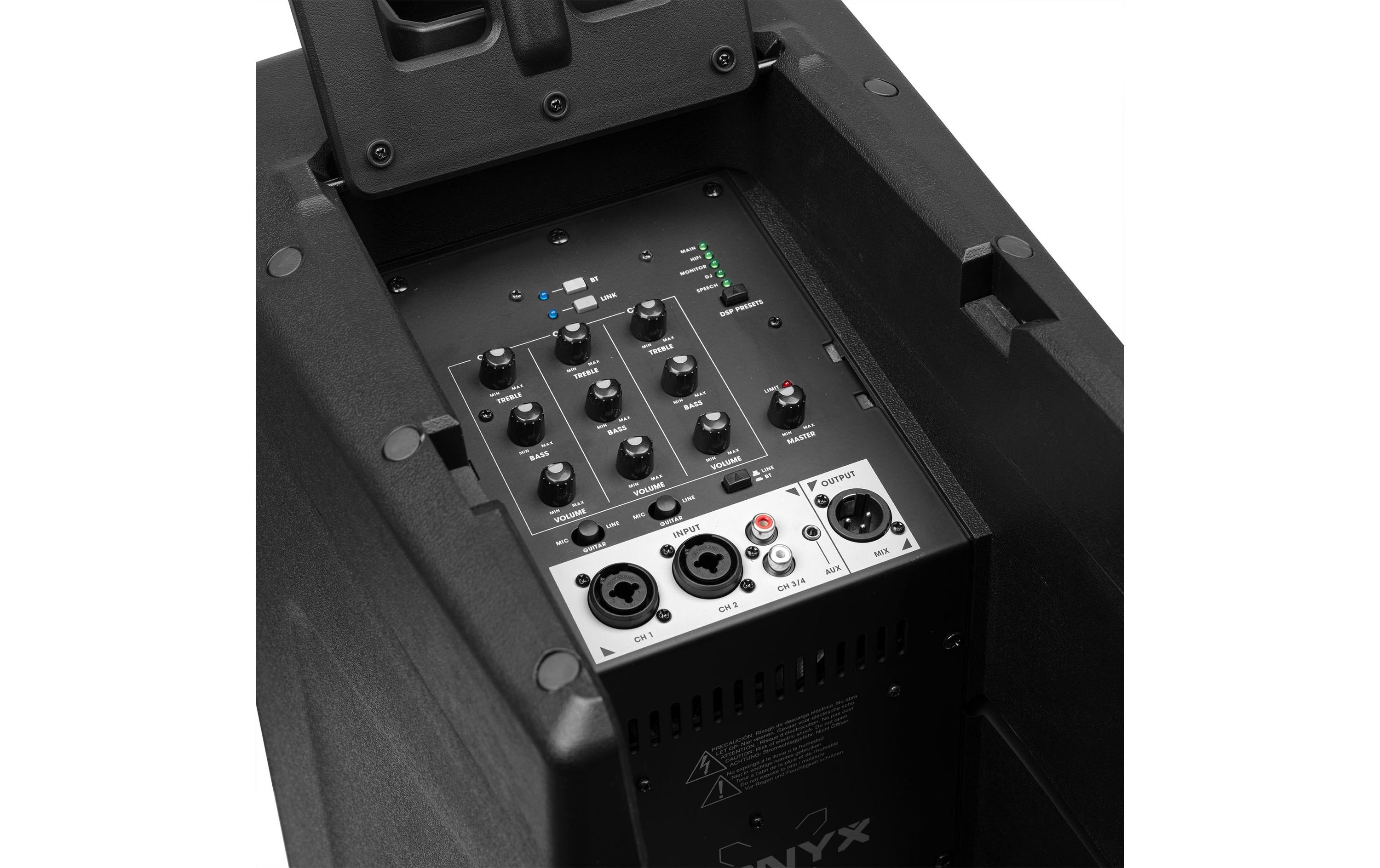 PA-System VX820<br>Kompaktes Säulen PA System