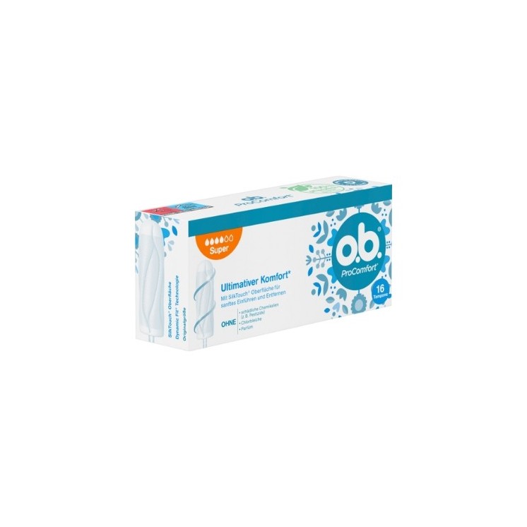 OB ProComfort Super Plus Hygienetampons 16 Stück