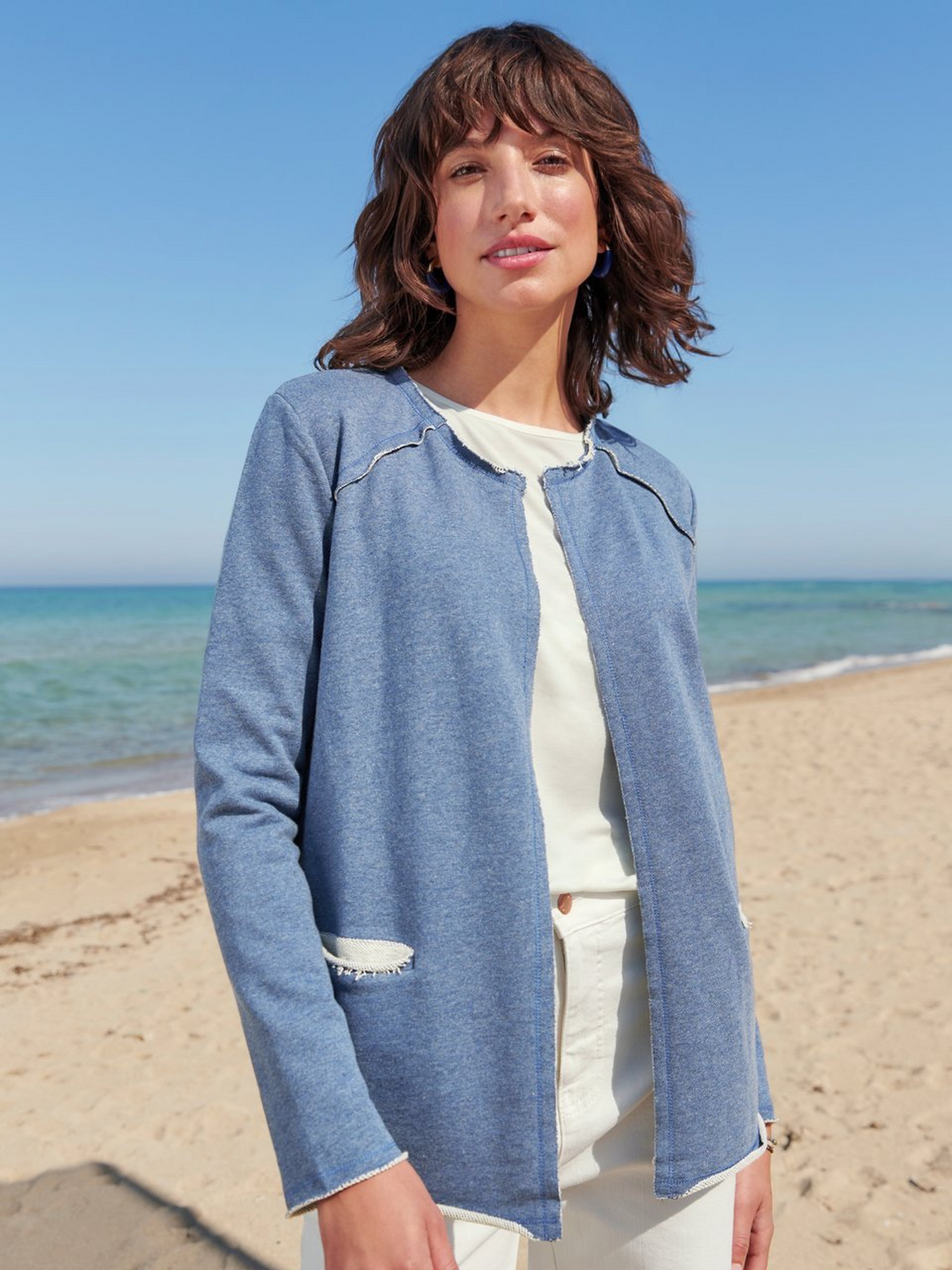 Jersey-Jacke
