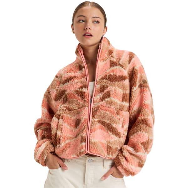 Veste polaire ROXY BLURRY CLOUD CANDLELIGHT CANDLELIGHT PEACH DUNE