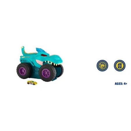 Hot Wheels Monster Trucks autofressender Mega-Wrex, inkl. 1 Spielzeugauto