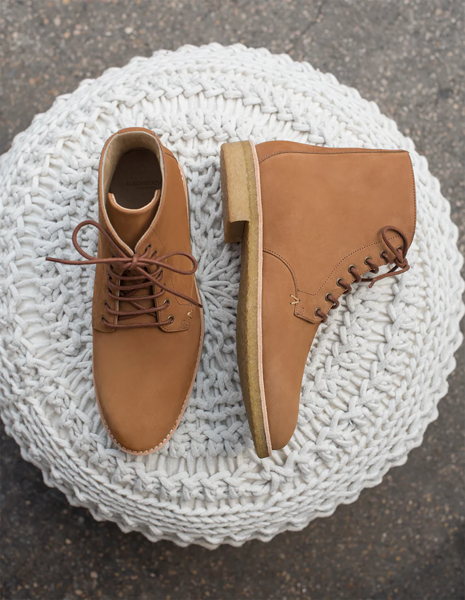 Bottines Hubert - Cuir sable