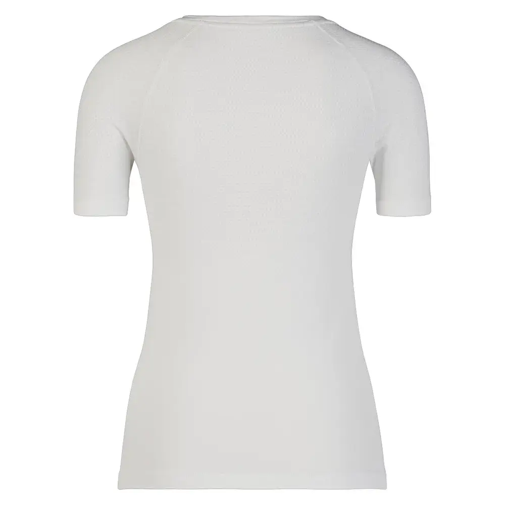 Odlo Performance Light Eco BL Top Crew Ondershirt Korte Mouwen Wit Dames