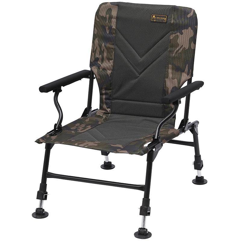 Level Chair Prologic Avenger Relax Camo Chair W/Armrests & Covers