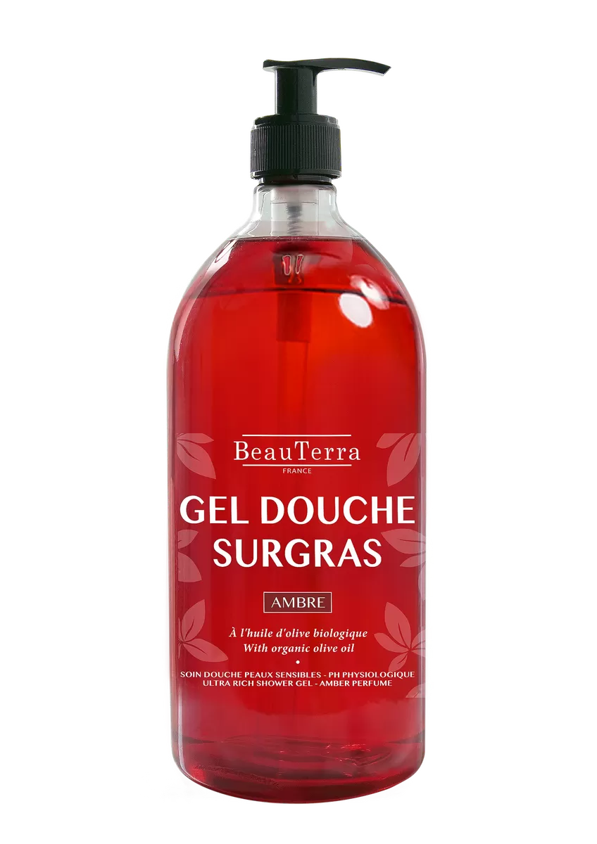 BeauTerra Ultra Rich Shower Gel Amber - 1000 ml.