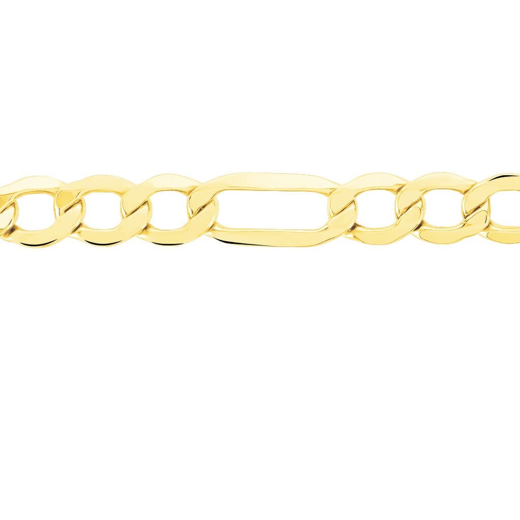 Chaîne Michaellaae Maille Alternée 1/3 Or Jaune