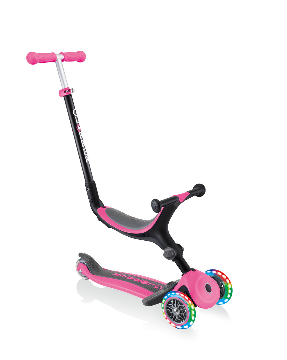 Globber Globber Roller Go-Up Sporty Plus Lights mit Leuchtrollen