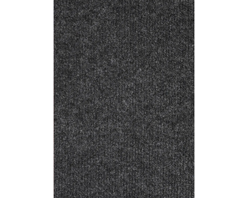 Tapijt geribbeld Messina antraciet 400 cm breed (per meter verkocht)