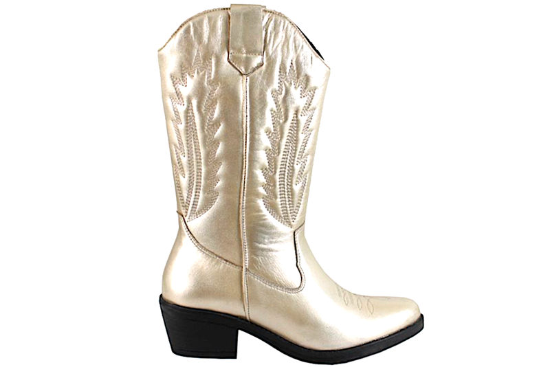 COPENHAGEN SHOES - KEEP YOUR POWER METALLIC GOLD