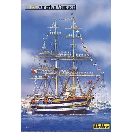 Heller Modellbau Schiffahrt Amerigo Vespucci