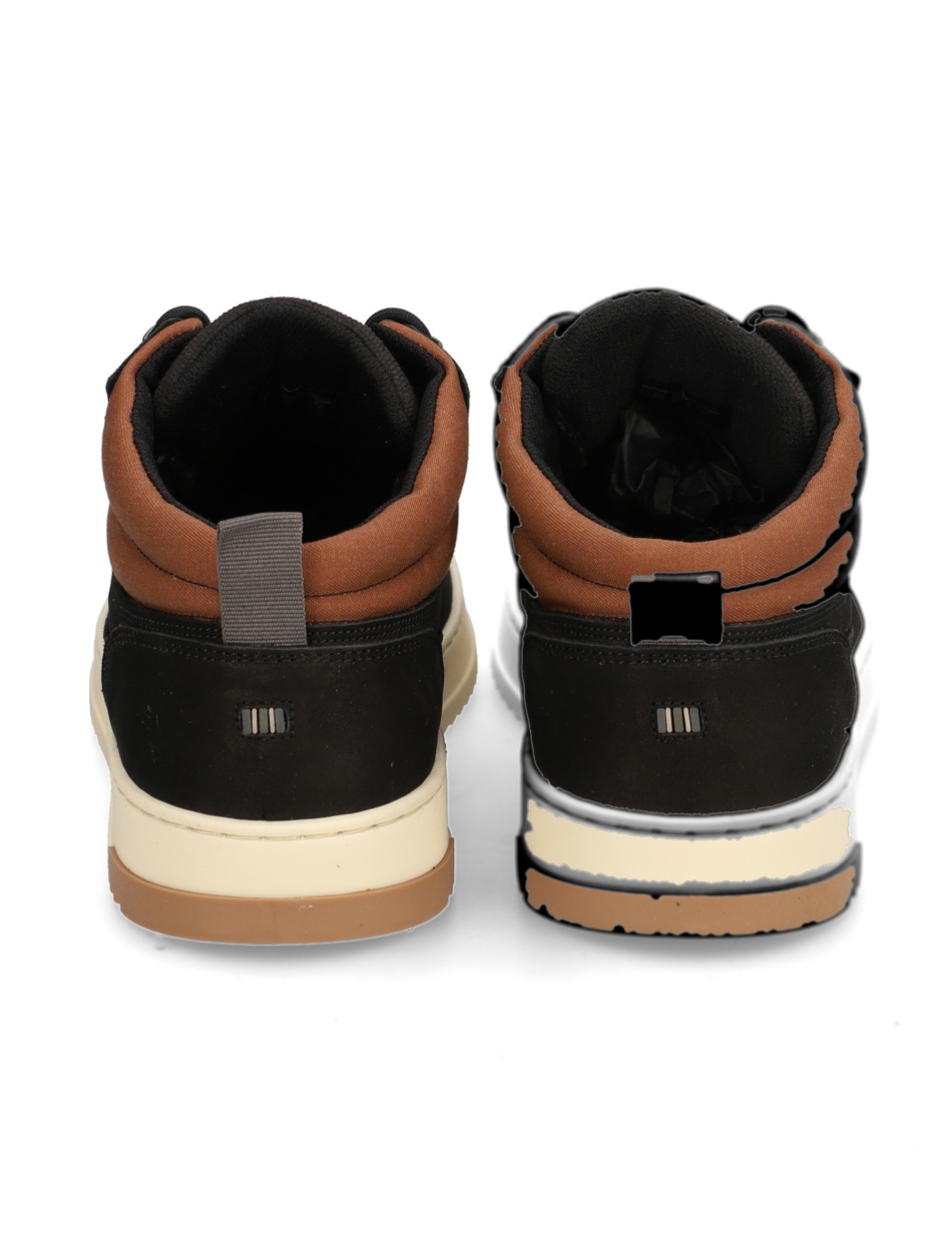 Nubukleder Sneaker Mid Cut