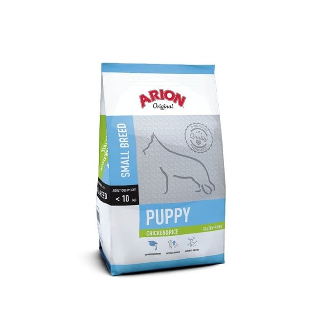 Arion - Dog Food - 3 x Puppy Small breed- 7,5 Kg - 22,5 kg ialt- buy with a friend
