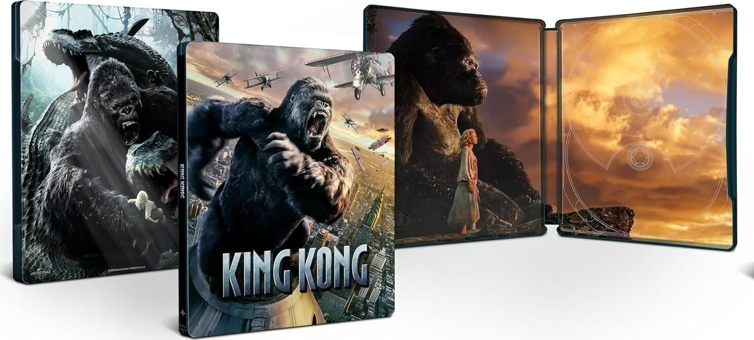 King Kong Steelbook (3-Disc) LIMITED EDITION