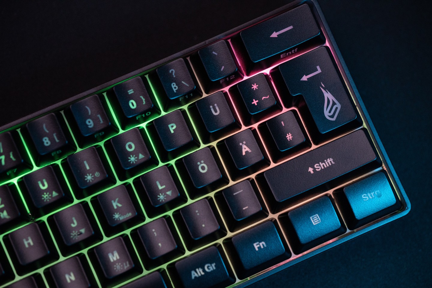 SUREFIRE - KingPin X1 60% Gaming RGB Keyboard QWERTY (Nor