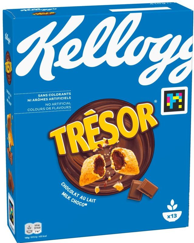 Kellogg's - TRESOR - Ontbijtgranen - Melk Chocolade - 410 gram