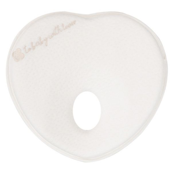 Kikkaboo Almofada Ergonómica Heart Airknit Blanco