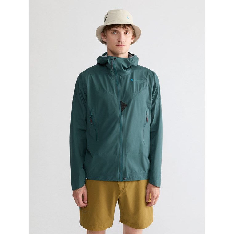 Klättermusen Vingtor Hood JacketM's Dark Deep Sea