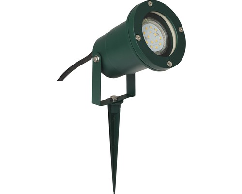 Grondpen, enkele vlam, Frasco metaal/glas, groen