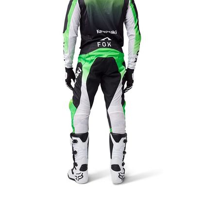 Pantalon cross Fox 180 KAWASAKI 2025 - Vert