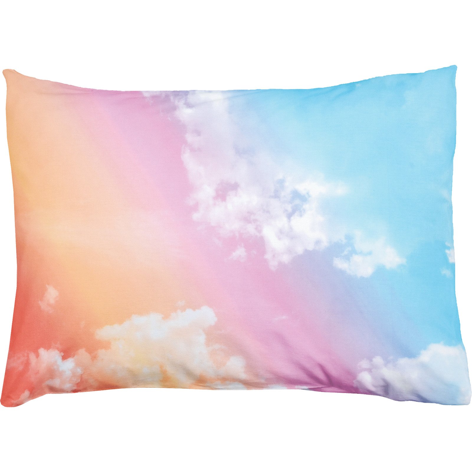 Bettwäsche Renforcé Wolkendesign Regenbogen