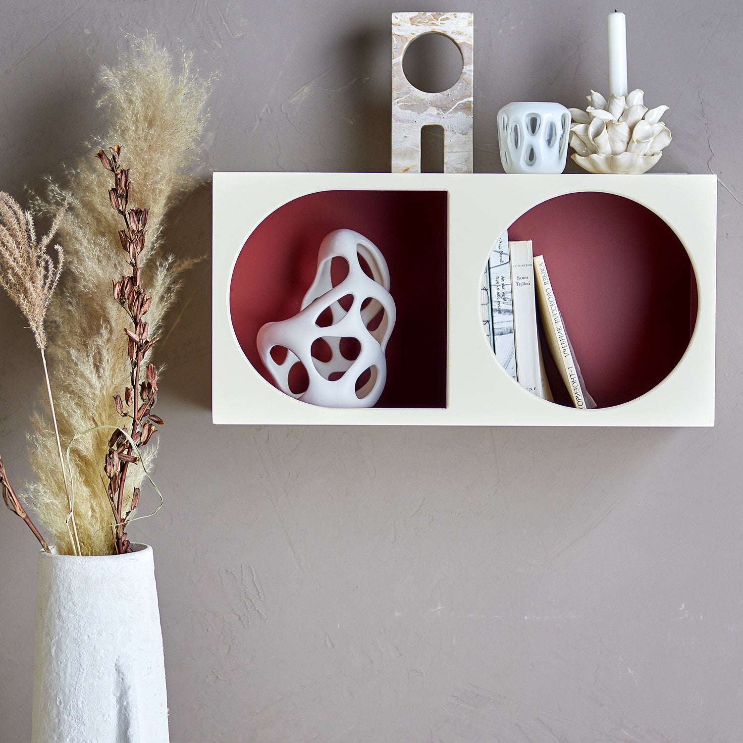 Bloomingville Graphia Wandkast - Wit