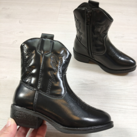 Cowboy boots - zwart
