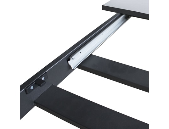 ITYHOME - Table de salle à manger Table extensible ganty 120/180x80cm chêne nature