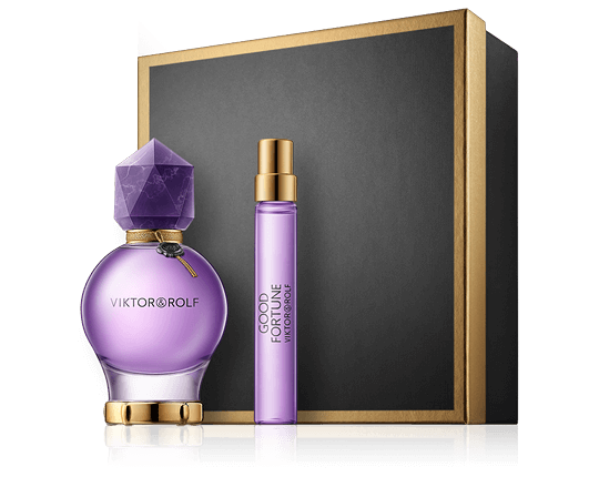 Viktor & Rolf Good Fortune Set mit Mini EdP Spray (nachfüllbar) 50ml-10ml
