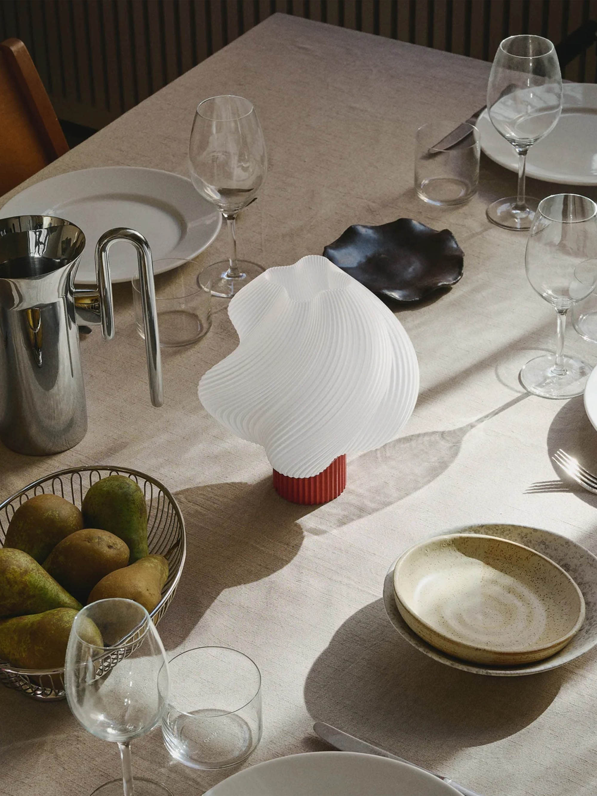 Dimbare draagbare tafellamp Soft Serve