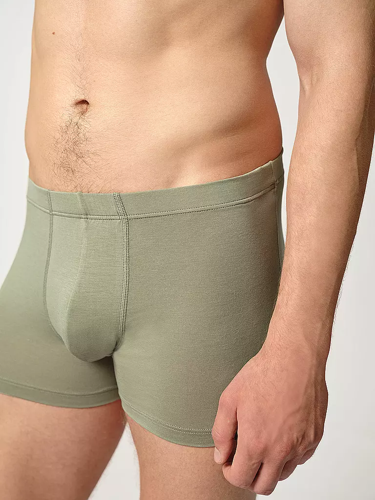 HUBER Pants almost green olive