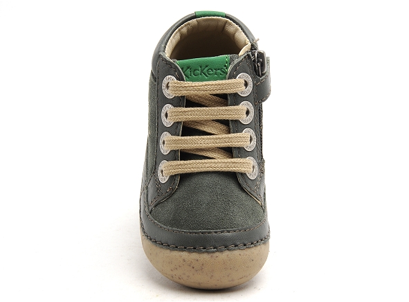 Kickers boots bottine bebe sonistreet garcon kaki