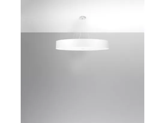 Sollux SKALA Suspension Cylindrique Blanc 100cm E27