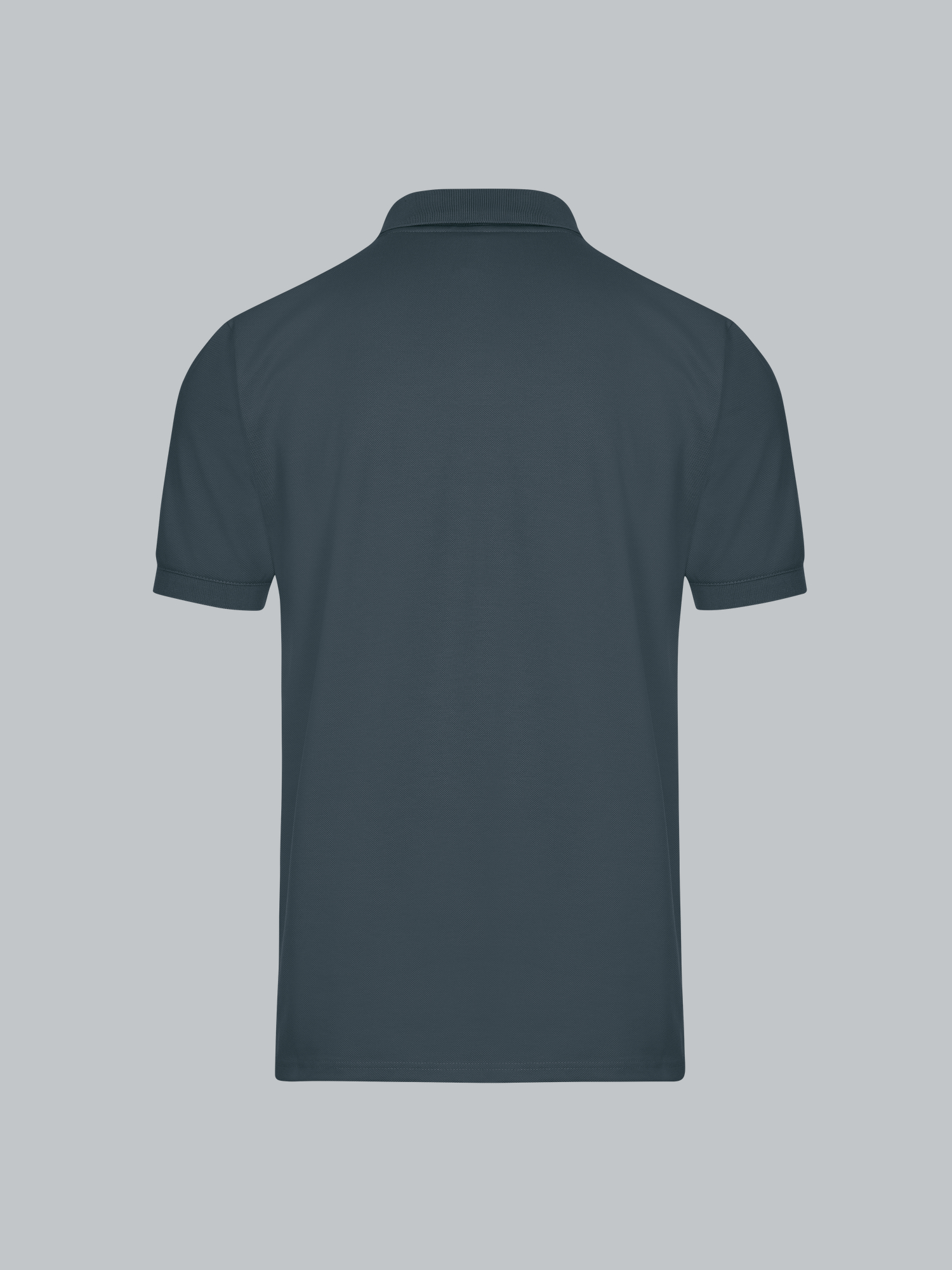 Polohemd mit Brusttasche Anthrazit