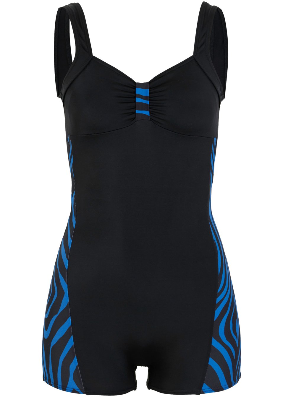 Maillot 1 pièce shorty en polyamide recyclé