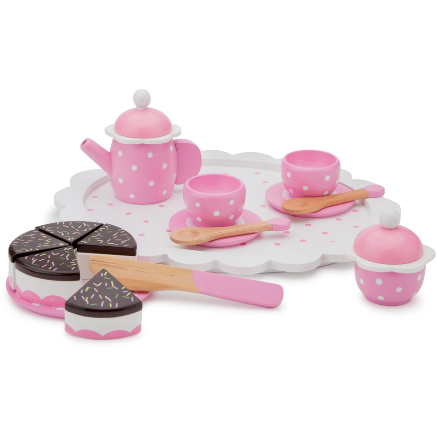 New Classic Toys Kaffeeservice mit Kuchen