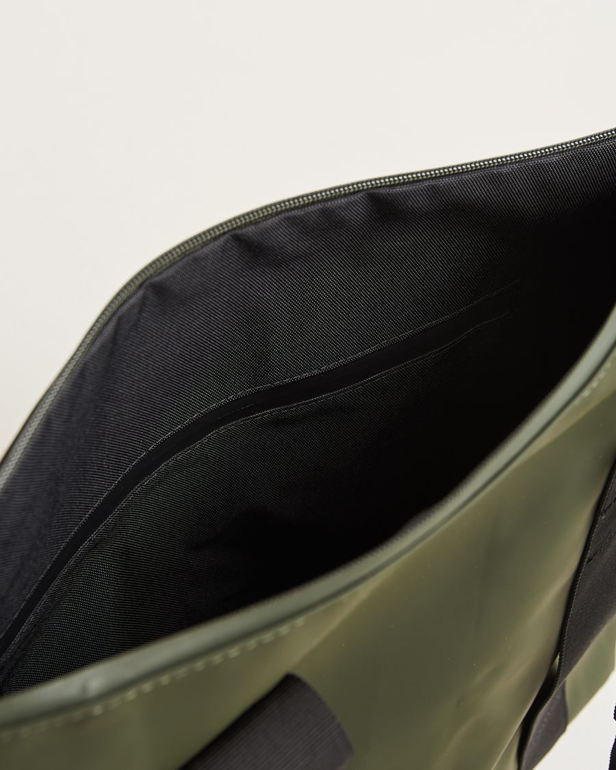 RAINS Tote Bag Rush Green