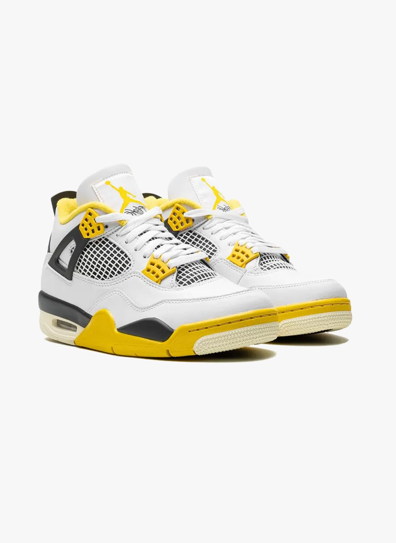 Air jordan 4 vivid sulfur | Blanc