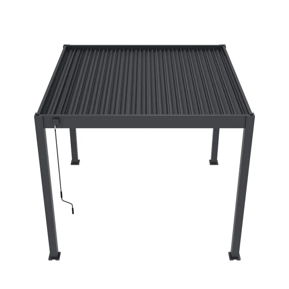 Orion Comfort terrasoverkapping 300 x 300 cm antraciet