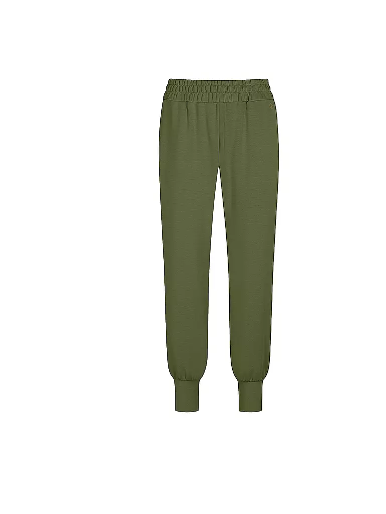 MEY Loungewear Hose SMOOTH dunkelgrün