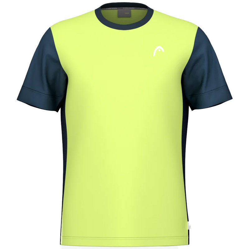 T-Shirt Head Slice homme jaune-vert