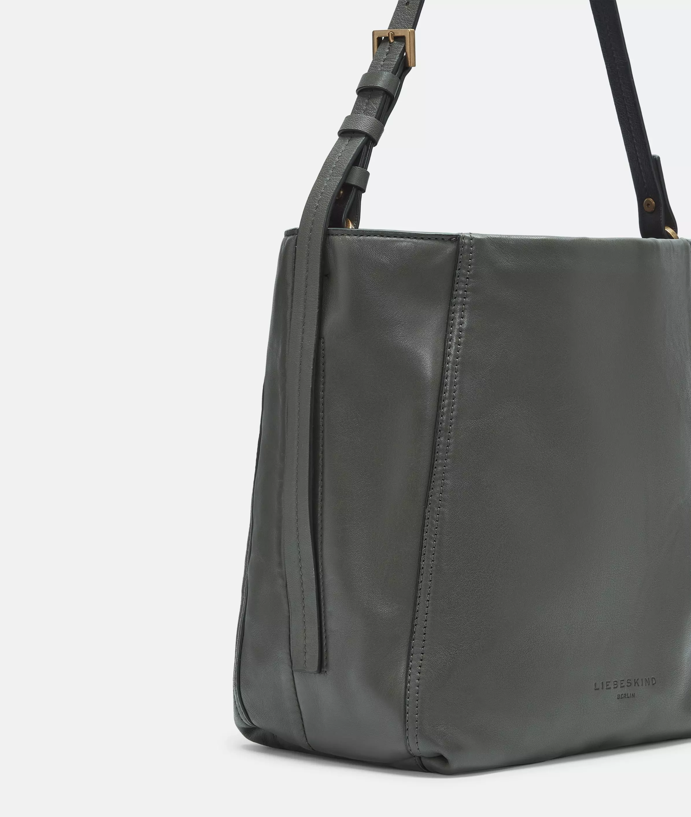 Chudy Hobo M Spacious leather shoulder bag