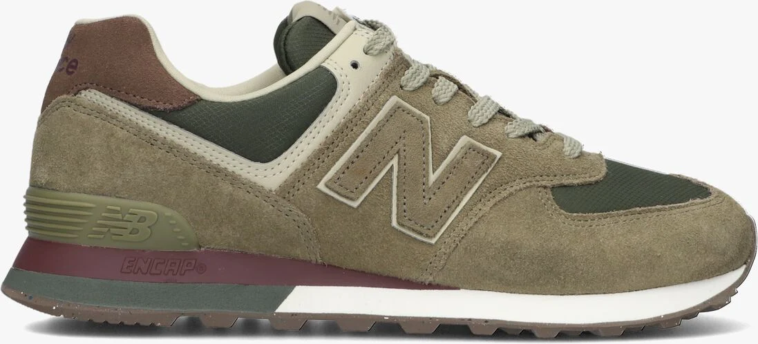 NEW BALANCE groene new balance lage sneakers u574