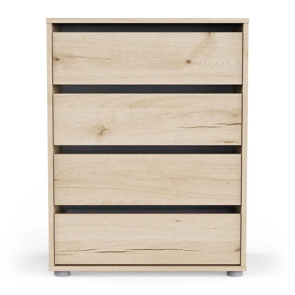 Ladekast Blokty - 60x40x76cm - 4 lades - eikdecor