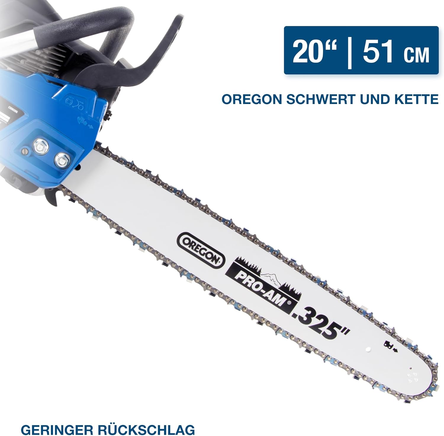 HYUNDAI Benzin-Kettensäge CS5620G | 51 cm/20