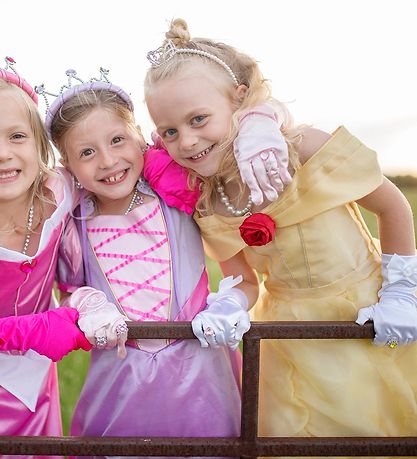 Great Pretenders Udklædning - Prinsessekjole - Belle - Gul