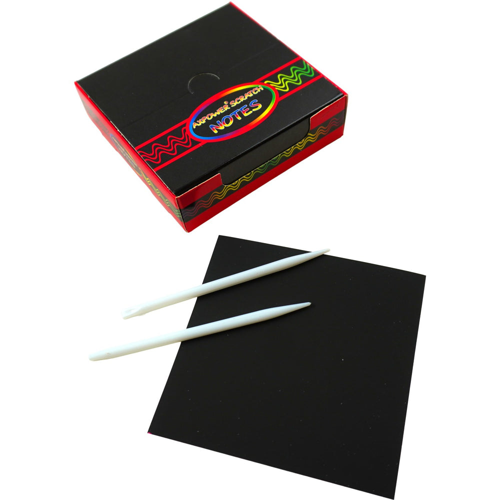 Køb Pocket Money Magisk Farve Scratch Notes Med Pen 100 Ark