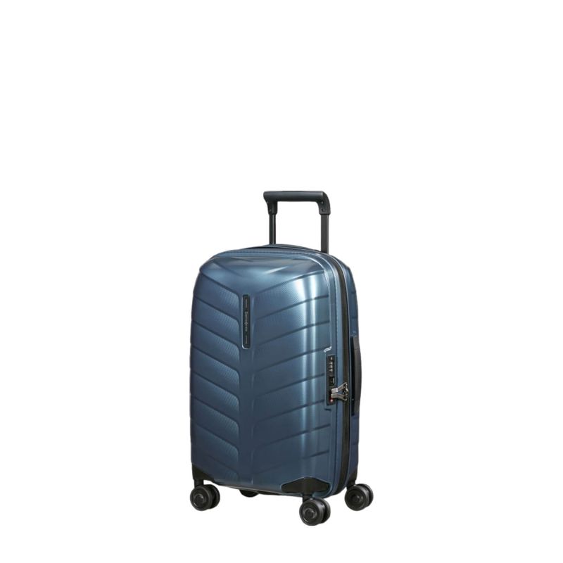 Valise cabine rigide extensible Attrix 55 cm Steel Blue