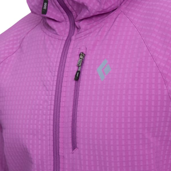 Veste polaire randonnée BLACK DIAMOND COEFFICIENT STORM FZ HOODY PITON PURPLE