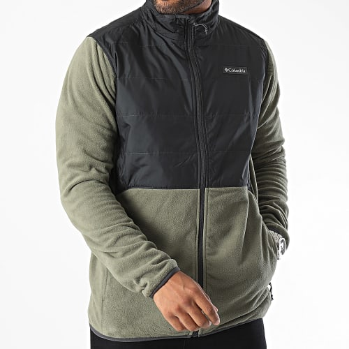 Veste Polaire Zippée Basin Butte 1861603 Vert Kaki