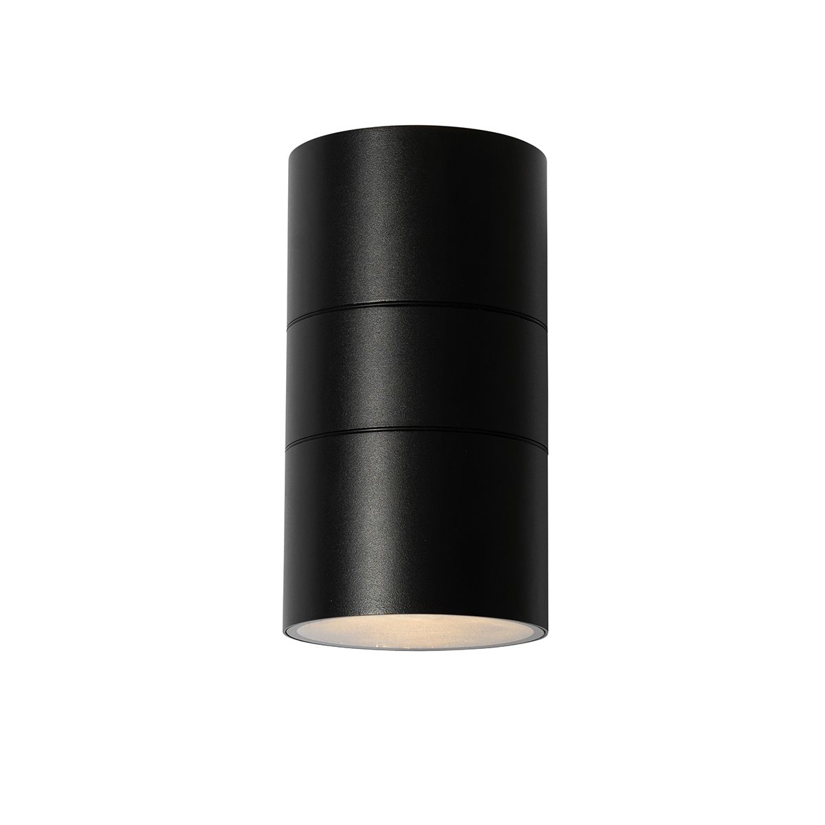 Moderne Buiten wandlamp zwart 2-lichts AR111 IP44 - Duo